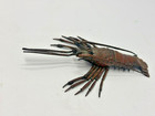 Japanese Jizai Okimono Metalwork Copper Articulated Lobster
