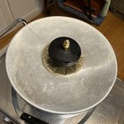 Vintage Mid Century Modern Atomic Kromex Spun Aluminum Tall Ice Bucket