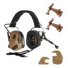Earmor M32x Plus Tactical Headset Shooting Ear Protection W  Mic u-174 Connector