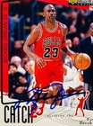 Michael Jordan Signed Card With Coa  120957   bulls 