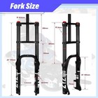 Ztz 26 Inch 4 0 Fat Tire E-bike Air Suspension Fork Bicycle Front Forks Mtb Fork