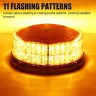 Magnetic Wireless Strobe Light Car Truck Rooftop Emergency Rechargeable Beacon