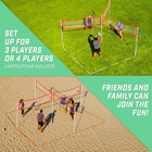 Gosports Slam X 4-way Volleyball Game Set 14 x14  Ultimate Backyard   Beach Game
