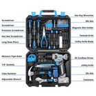 Dekopro Drill Set Tool Set 8v Blue Cordless Drill Home Tool Kit Drill Hand Tool