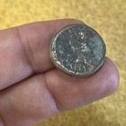 Extremely Rare Ancient Roman Brutus Eid Mar Denarius Bronze Coin