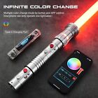 Star Wars Lightsaber Darth Maul Replica Force Fx Heavy Dueling Light Saber Dhl