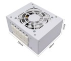 600 Watt Sfx Power Supply Full Modular  94v-264v  20 4 Pin Psu For Small Chassis