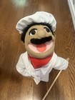 Melissa   Doug Chef Puppet Al Dente And Cowgirl Sally With Detachable Wooden Rod
