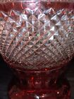 Ruby Red Cut To Clear Godinger Crystal Legends Champagne Bucket Vase Edinburgh