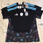 Adidas Argentina Goalkeeper Soccer 2026 Jersey Black light Blue Fifa Xl