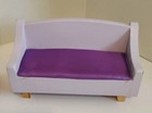 Kidkraft Wooden Doll Furniture Lot Hot Pink Chairs Bed Couch Barbie Doll Size