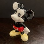 Vintage Mickey Mouse Figurine Ceramic Porcelain Walt Disney Productions Japan
