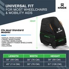 Knox Adult Wheelchair Cover For Manual   Electric Wheelchairs  39  X 30  X 39 