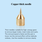 5-50pcs Maglev Plasma Pen Copper Tips For Fibroblast Paa Ozone Eyelid Liftling