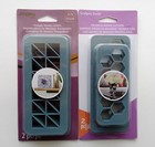Premo Sculpey Mosaic Cutters 2 Packs Of 2 Triangle And Hexagon Cutters 2 Sizes 