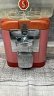 Vintage Oak Acorn 1c Gumball Machine With Plastic Globe And Key Works