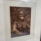 1914 Photogravure  Edward Curtis  Paqusilahl-qagyuhl  Framed 