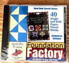 2 New Quilt Pro Systems Foundation Factory Cd-roms Carol  Doak