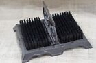 Large Cast Iron Boot Shoe Brush Mud Scraper Mud Room Rustic Heavy Duty Entryway