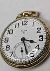 Vintage Elgin 17 Jewels Gold Filled Pocket Watch Running Keeps Time Perfectly