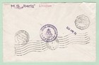 Portugal 1939  ap15  Express Air Cover Lisboa To L  beck Germany Hapag Ms Iberia