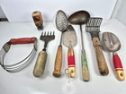 Vintage Antique Kitchen Tools Farm House 1930-1950s Cottagecore Grandmacore