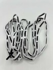 Pair Of White Adidas Style Logo Shoelaces 50  Replacement Sneaker Laces