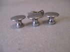 Vtg Victor Victrola Vv Ix Tabletop Phonograph Parts 3 Good Door Board Knobs 3 4 