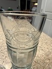 Steak And Shake Large Embossed Milkshake Sundae Glass 8 5 x3 5  Clear Lot Of 2
