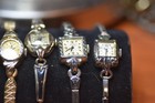 Ladies Gold Filled Wristwatches From 1950 Circa Lot Of 5    h