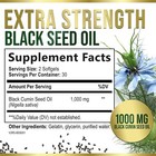 Black Seed Oil Softgels 1000mg Premium Nigella Sativa Blackseed Pure Natural Oil