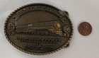 Vintage 1986 Railroad Savings Newton Kansas The Blue Goose Belt Buckle Train