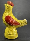 Vintage Rooster Bird Whistle Chalkware Folk Art Toy Mid-century