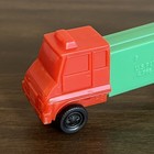 Vintage Pez Dispenser Truck Red And Green No Feet Made In Us