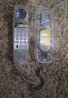 Vtg 1990s Conair Sw205 Clear Transparent Touch Tone Telephone Phone Untested