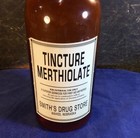Amber Apothecary X-large Glass 13    Bottle Jar Cork Pharmacy Medicine Hand Blown
