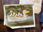 Vintage 1940 s Little Girl s Art Scrapbook