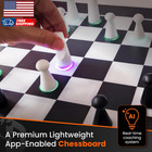 Gochess Mini Ai Electronic Chess Board Game Light Up Chess Set For Adults   Kids