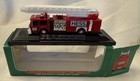 1999 Hess Miniature Mini Fire Truck - Open Box Vintage- Strip Never Pulled