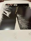 The Rolling Stones Art Print Lithograph Sticky Fingers Numbered 1993 Official
