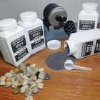 10 Lbs Large Weight 4 Step Rock Tumbler Grit Kit  Tumbling Media Refill - Polish