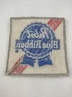 Vintage Pabst Blue Ribbon Beer Silver Lined  Uniform Square Patch