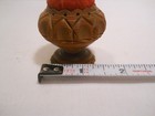 Antique Victorian Hand Carved Sewing Pin Cushion