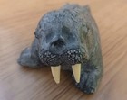 Wolf Originals Handmade Soapstone Walrus Figurine Canada