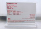 Framed Roger Federer Autograph Hand Signed Official Card Uniqlo Rare