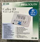 Bell South  Ci-85  Caller Id Display Call Waiting 80 Number Memory Brand New