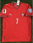 Cristiano Ronaldo World Cup 2026 New Jersey Cr7 Red Portugal 25   26 Size M