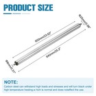 Stainless Steel Conveyor Roller 1  Diameter 24  Length Silver