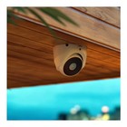 Lorex Wired Turret Security Camera 1080p Hd Cvi Outdoor Ip67 Rated  white 