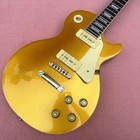 Electric Guitar P90 Pickup Chrome Hardware Gold Top Rosewood Fingerboard